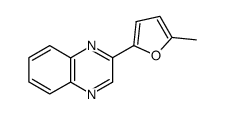2-(5-methyl-2-furyl)quinoxaline结构式