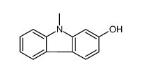 9-methylcarbazol-2-ol结构式