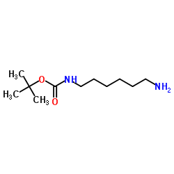 N-Boc-1,6-己二胺结构式