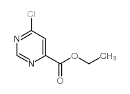 6-氯嘧啶-4-羧酸乙酯结构式