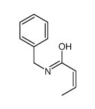 (E)-N-benzylbut-2-enamide结构式