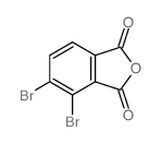 4,5-dibromoisobenzofuran-1,3-dione结构式