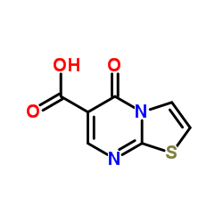 5-氧代-5H-噻唑并[3,2-a]嘧啶-6-甲酸结构式