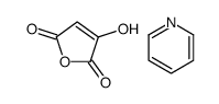 3-hydroxyfuran-2,5-dione,pyridine结构式