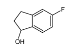 5-氟-2,3-二氢-茚-1-醇结构式
