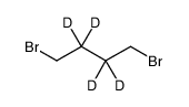1,4-二溴丁烷-2,2,3,3-d4结构式