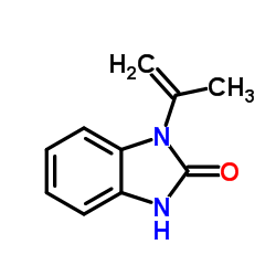1,3-二氢-1-(1-甲基乙炔基)-2H-苯并咪唑-2-酮结构式