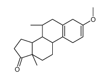 3-Methoxy-7&alpha;-methyl-estra-2,5(10)-dien-17-one结构式