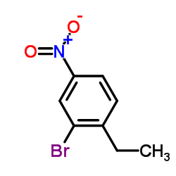 2-溴-1-乙基-4-硝基苯结构式
