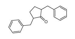 2,5-Dibenzylcyclopentanone结构式