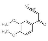 Ethanone,2-diazo-1-(3,4-dimethoxyphenyl)-结构式