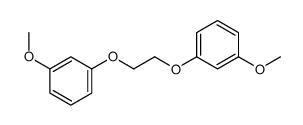 1-methoxy-3-[2-(3-methoxyphenoxy)ethoxy]benzene结构式