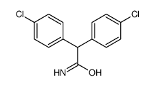2,2-bis(4-chlorophenyl)acetamide结构式