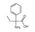(S)-(+)-2-氨基-2-苯基丁酸结构式