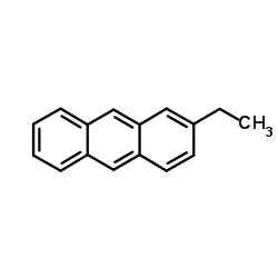 2-乙基蒽结构式