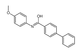 N-(4-methoxyphenyl)-4-phenylbenzamide结构式
