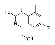 1-(4-chloro-2-methylphenyl)-3-(2-hydroxyethyl)thiourea结构式