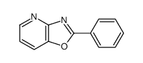 2-phenyl-[1,3]oxazolo[4,5-b]pyridine结构式
