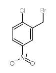 2-溴甲基-1-氯-4-硝基苯结构式