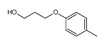 3-(4-methylphenoxy)propan-1-ol结构式