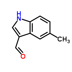 5-甲基吲哚-3-甲醛结构式