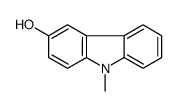 9-methylcarbazol-3-ol结构式