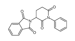 2-(2,6-dioxo-1-phenylpiperidin-3-yl)isoindole-1,3-dione结构式