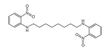 N,N'-bis(2-nitrophenyl)octane-1,8-diamine结构式