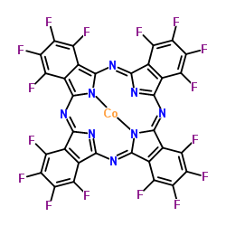 COBALT(II) 1,2,3,4,8,9,10,11,15,16,17,18,22,23,24,25-HEXADECAFLUORO-29H,31H-PHTHALOCYANINE结构式
