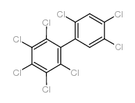 2,2',3,4,4',5,5',6-八氯联苯结构式