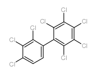 2,2',3,3',4,4',5,6-八氯联苯结构式