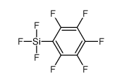 trifluoro-(2,3,4,5,6-pentafluorophenyl)silane结构式
