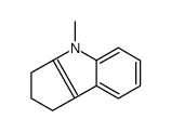4-methyl-2,3-dihydro-1H-cyclopenta[b]indole结构式