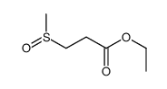 ethyl 3-methylsulfinylpropanoate结构式