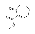 methyl 7-oxocycloheptene-1-carboxylate结构式