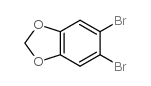 1,2-溴-4,5-亚甲二氧基苯结构式