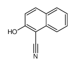 2-hydroxynaphthalene-1-carbonitrile结构式