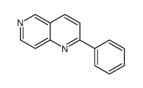 2-phenyl-1,6-naphthyridine结构式