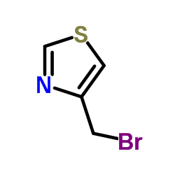 4-(溴甲基)-1,3-噻唑结构式