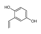 2-vinyl-1,4-dihydroxybenzene结构式