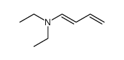 1-(N,N-diethylamino)-1,3-butadiene结构式