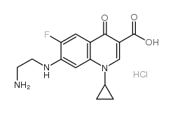盐酸环丙沙星杂质C结构式
