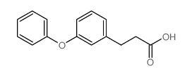 3-(3-Phenoxyphenyl)propionic acid结构式