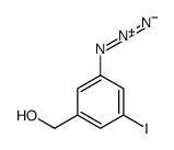 (3-azido-5-iodophenyl)methanol结构式
