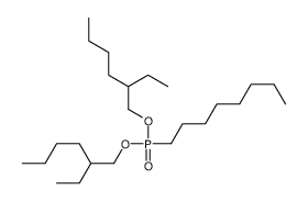 n-Octanphosphonsure-bis-(2-Ethylhexyl)ester结构式