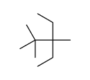 3-ethyl-2,2,3-trimethylpentane结构式
