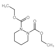 diethyl diazinane-1,2-dicarboxylate结构式