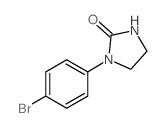 1-(4-bromophenyl)imidazolidin-2-one结构式