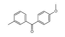 4-METHOXY-3'-METHYLBENZOPHENONE结构式