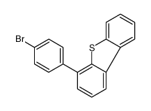 4-(4-溴-苯基)-二苯并噻吩结构式